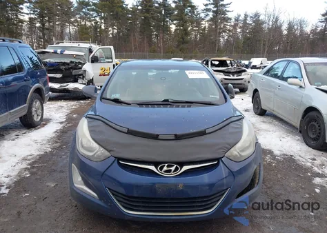 2016 Hyundai Elantra Se from USA, damaged, VIN 5NPDH4AE1GH654899